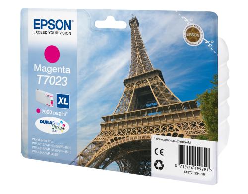 Tinte Epson T70234010, magenta XL WP400/4500, 2000 Seiten