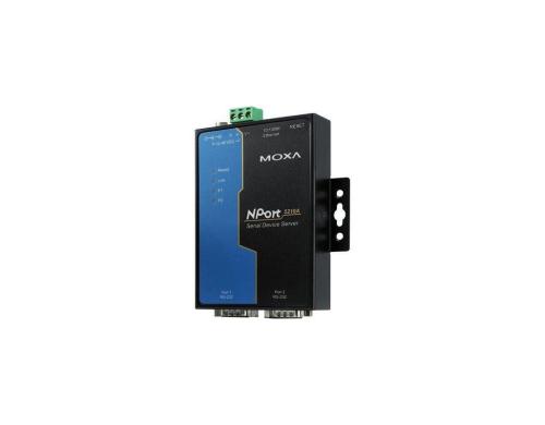 MOXA NPort 5210A, LAN RS232 Server, 2 Port, Serielle Gerteserver mit 2 Port RS232