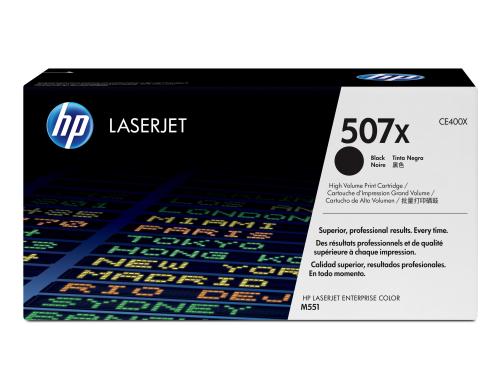 HP Toner 507X - Black (CE400X) Seitenkapazitt 11'000 Seiten