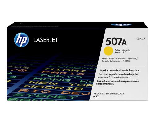 HP Toner 507A - Yellow (CE402A) Seitenkapazitt ~ 6'000 Seiten