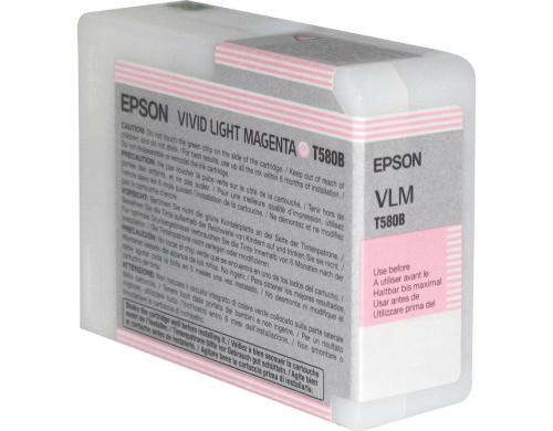 Tinte Epson C13T580B00 vivid light magenta, zu Stylus Pro 3800, 80ml