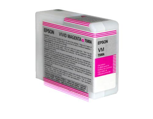 Tinte Epson C13T580A00 vivid  magenta, zu Stylus Pro 3880, 80ml