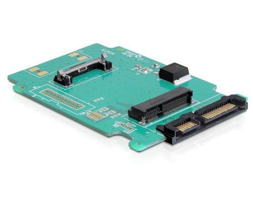 Delock mSATA zu SATA Adapter Betrieb von mSATA Gerten an 2.5 SATA