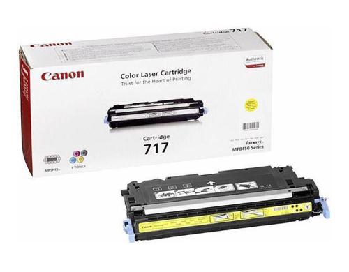 Tonermodul Canon CRG 717Y, yellow 4000 Seiten, MF9170/9130/8450