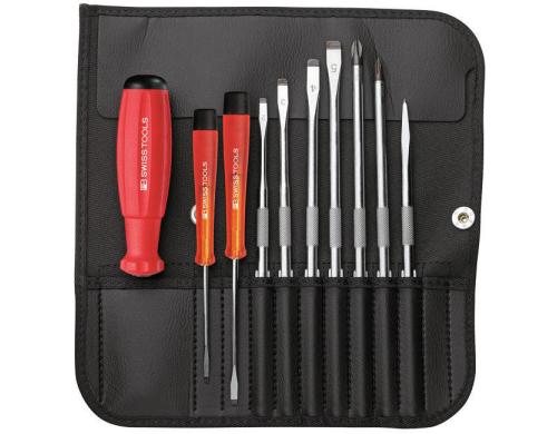 PB Rolltasche Schraubenzieher-Set PB8215 10-teilig, Swissgrip fr hohe Drehmomente