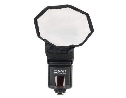 Drr Mini Octagon Softbox fr Aufsteckblitze, 13.5cm Durchmesser