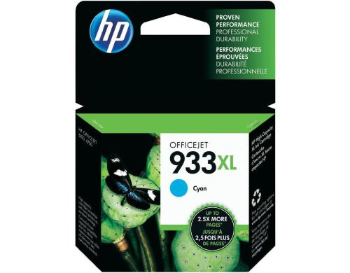 HP Tinte Nr. 933XL - Cyan (CN054AE) 8.5ml, Seitenkapazitt ~ 825 Seiten