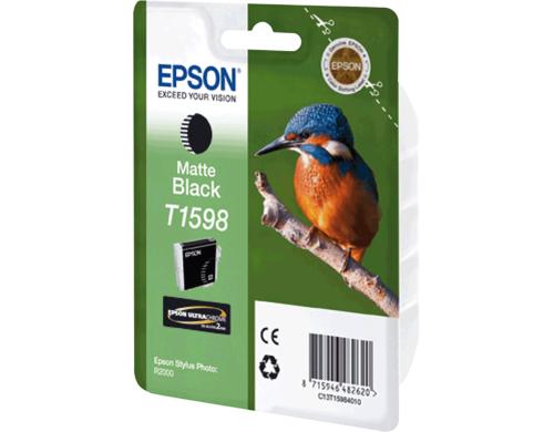 Tinte Epson T1598, matte black Stylus Pro R2000 17ml