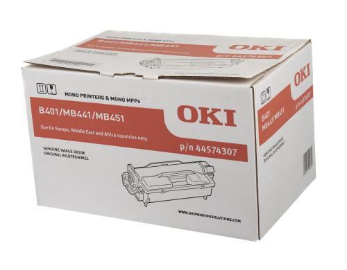 OKI Bildtrommel 44574307, schwarz zu B401/MB441/451, 25'000 Seiten