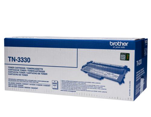 Toner Brother TN-3330, schwarz 3000 Seiten bei 5% Deckung