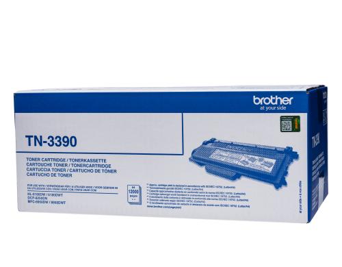 Toner Brother TN-3390, schwarz 12000Seiten bei 5% Deckung