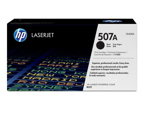 HP Toner 507A - Black (CE400A) Seitenkapazitt ~ 5'500 Seiten