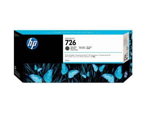 HP Tinte Nr. 726 - Matte Black (CH575A) Tintenvolumen 300ml