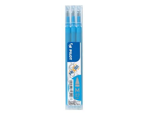 Pilot FriXion Roller Ersatzpatrone hellblau 3er Pack