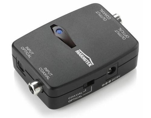 Marmitek Connect TC22, Audio Converter Toslink auf digital Koaxial