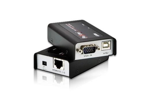 Aten KVM-Extender Mini, USB, 100m fr USB-Eingabegerte und VGA-Grafik