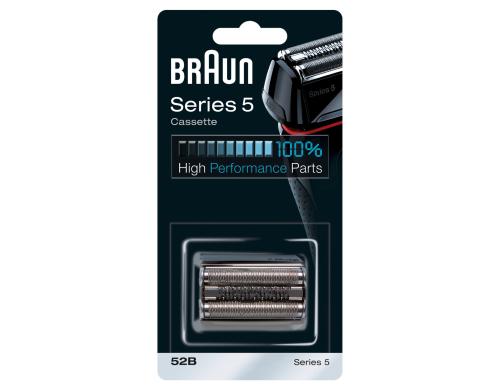 Braun Scherteile Kombipack 52B schwarz schwarz, Scherblatt mit Klingenblock