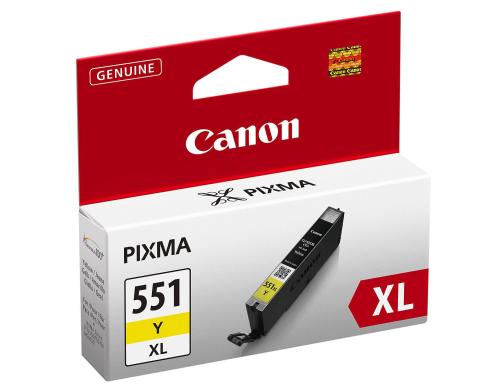 Tinte Canon CLI-551Y XL yellow, 11ml PIXMA MG5450/MG6350/iP7250