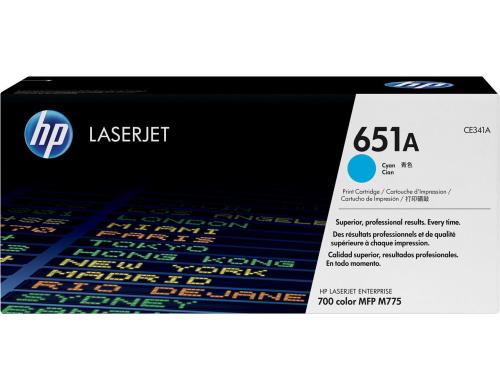 HP Toner 651A - Cyan (CE341A) Seitenkapazitt ~ 16'000 Seiten