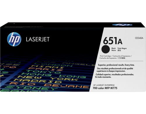 HP Toner 651A - Black (CE340A) Seitenkapazitt ~ 13'500 Seiten