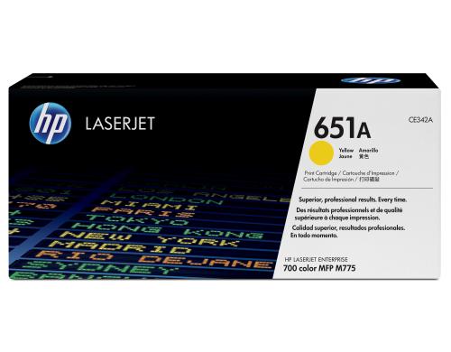 HP Toner 651A - Yellow (CE342A) Seitenkapazitt ~ 16'000 Seiten