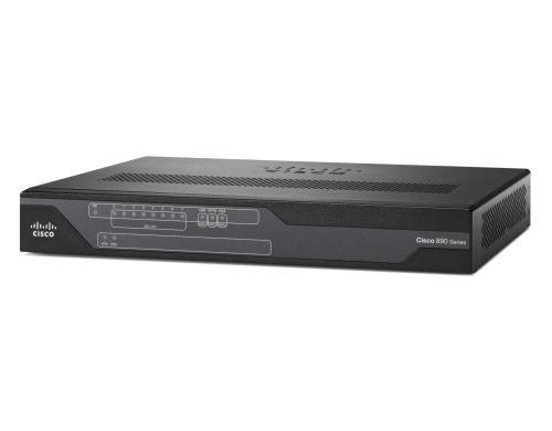 Cisco 892FSP: IntServ Router 1xSFP/RJ45 1G WAN, 1xGE WAN, 8xGE