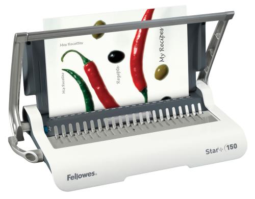 Fellowes man. Stanz- und Bindegert Star+ Stanzleistung bis 12 Blatt, 150 Blatt Bind.