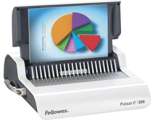 Fellowes Stanz- und Bindegert Pulsar-E Stanzleistung bis 15 Blatt, 300 Blatt Bind.