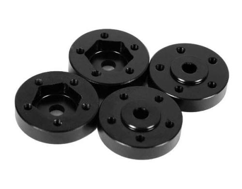 RC4WD 5 Lug Steel Wheel Hex Hubs 4er Set 1.9, 12mm Sechskantaufnahme