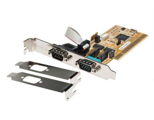 exSys EX-41052-2, 2xSeriell RS232 PCI-I/O-Karte, Chip-Set: MosChip MCS9865IV