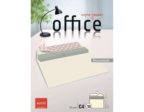 Elco Office Couvert C4 DNS beige Inhalt  10 Couvert, Seitenfalte