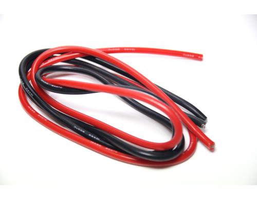 EP Silikonkabel 5.5mm, rot/schwarz je 1m 