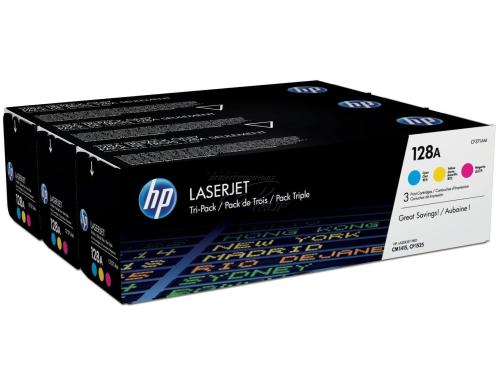 HP Toner 128A - CMY 3er-Pack ( CF371AM) Seitenkapazitt 3x ~ 1'300 Seiten