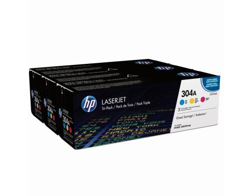 HP Toner 304A - 3er-Pack (CF372AM) Seitenkapazitt ~ 2'800 Seiten