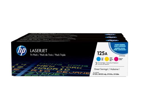 HP Toner 125A - CMY 3er-Pack (CF373AM) Seitenkapazitt ~ 1'400 Seiten