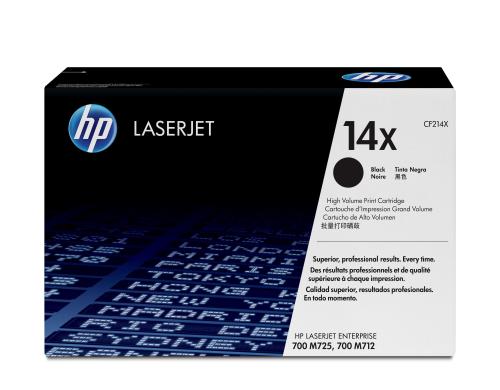 HP Toner 14X - Black (CF214X) Seitenkapazitt ~ 17'500 Seiten