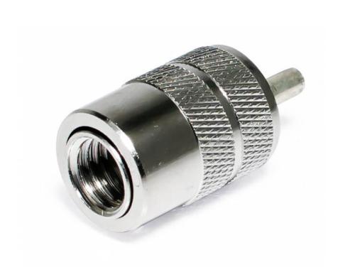 PL 259, HF-Stecker, lang, 9mm, 10er Pack