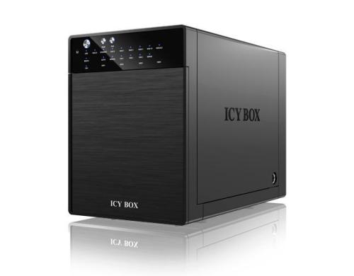 ICY BOX ext. 3.5 Raid Geh. IB-RD3640SU3 schwarz, USB3.0, fr 4x SATA HDD