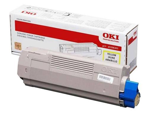 OKI Toner 45396301 yellow, MC760/770/780 ca. 6'000 Seiten, ISO/IEC 19798