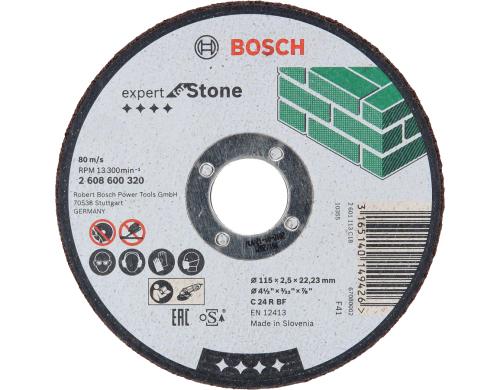 BOSCH Trennscheibe Stein  C 24 R BF 115mm fr Stein