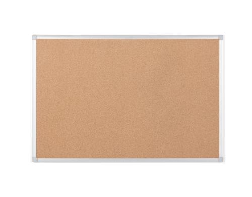 Bi-Office Memoboard Kork Earth-it 600x450mm, mit Alu-Rahmen