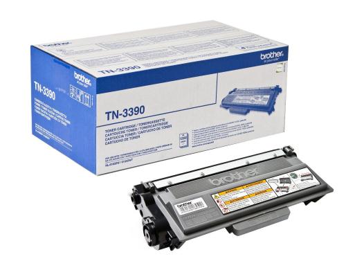 Toner-Kit Brother TN-3390TWIN, schwarz 2x12000Seiten bei 5% Deckung