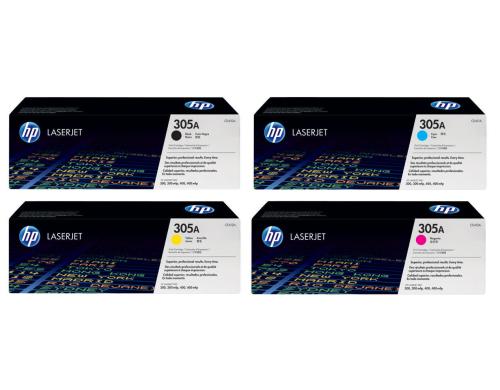 HP Rainbow Kit CE410A-CE413A je 1x CE410A, CE411A, CE412A, CE413A