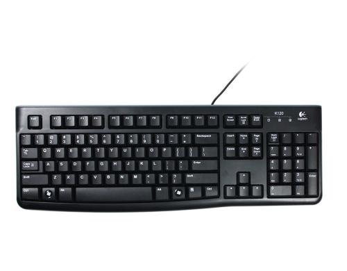 Logitech Keyboard K120 for Business USB, Italian-Layout