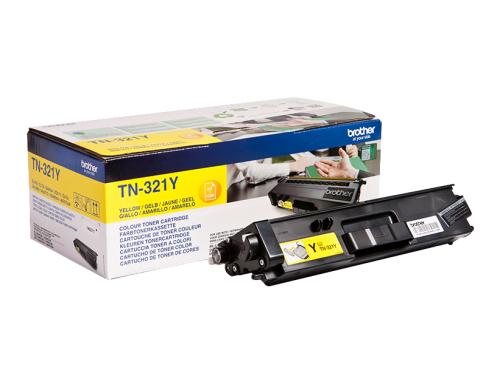 Toner zu Brother TN321Y, 1500 Seiten zu DCP-L8400/L8450/L8650/L8850/L8250/L8350