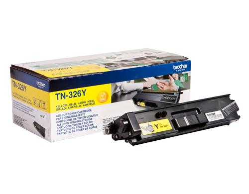 Toner zu Brother TN326Y, 3500 Seiten zu DCP-L8400/L8450/L8650/L8850/L8250/L8350