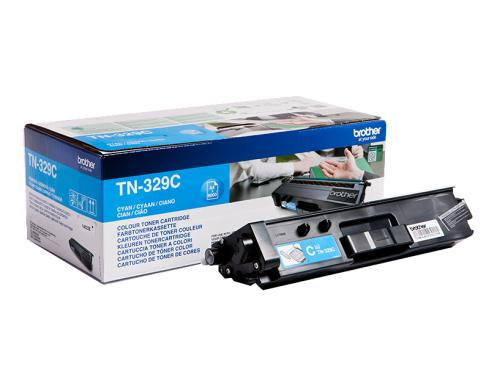 Toner zu Brother TN329C, 6000 Seiten zu DCP-L8450/L8650/L8850/L8350