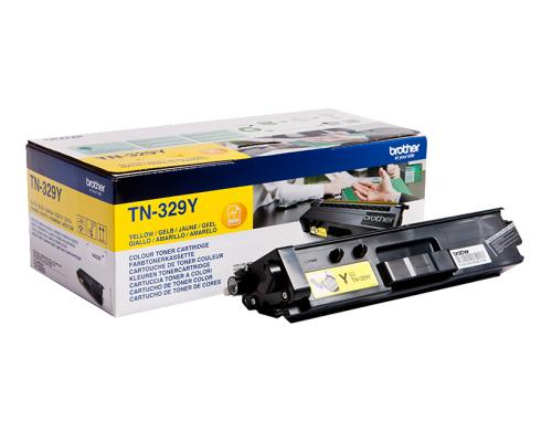 Toner zu Brother TN329Y, 6000 Seiten zu DCP-L8450/L8650/L8850/L8350