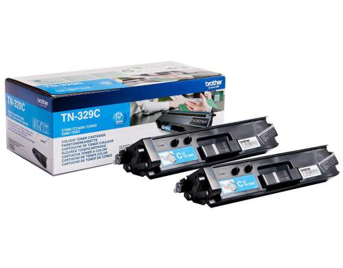 Toner Duo zu Brother TN329C, 2x6000 Seiten zu DCP-L8450/L8650/L8850/L8350