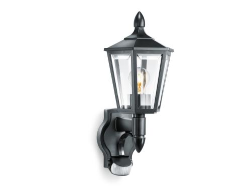 Steinel Sensorlampe L 15 S, schwarz E27, max. 60W, 180, 10m